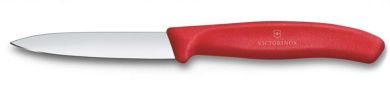 Victorinox Swiss Classic, Gemüsemesser, 8cm, Gerade, Mittelspitz, Rot 