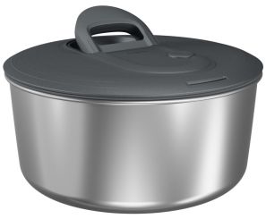 Zyliss Salatschleuder S Easy Spin Edelstahl 