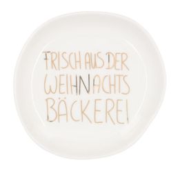 Räder Weihnachtsschälchen Weihnachts bäckerei D.10,5cm H.2cm 