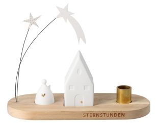 Räder Winterstadt Haus L.25cm B.10cm H.22cm 