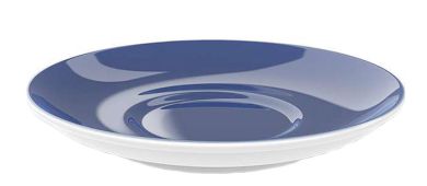 Dibbern Solid Color Pazifikblau Kaffee Untertasse 