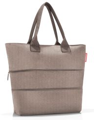 Reisenthel Shopper E1 Herringbone Mokka 