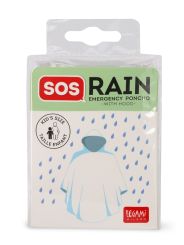 Legami Poncho SOS Rain transparent 