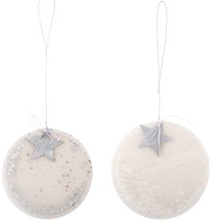 Räder Kreisornament 2er Set silber Ø 16 cm und 20 cm 