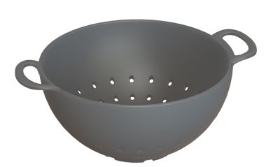 Magu Salatseiher 24 cm Natur-Design schiefer 