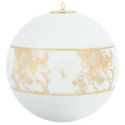 Meissen Baumschmuck Kugel, MEISSEN Christmas Peryton , Ø 9 Cm 