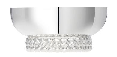 Christofle Kleine Schale Babylone Versilberte 