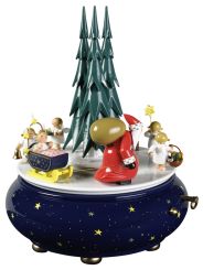 Wendt & Kühn Spieldose Weihnachtszug O du fröhliche mit 36-stimmigem Werk 