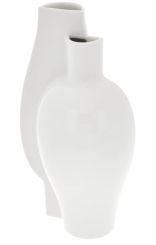 Meissen Vase, Two Sides, H 21 Cm 