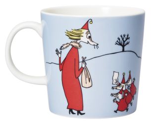 Arabia Moomin Becher 0,3L Fillyjonk grey 