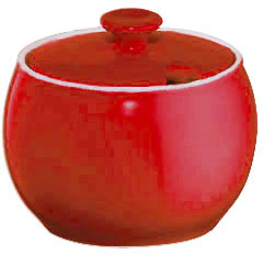 Dibbern Solid Color Paprika Zuckerdose 0,3 L 