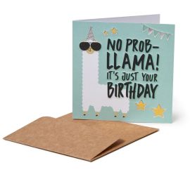 Legami Grußkarte klein Llama 