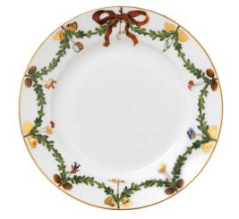 Royal Copenhagen Starfluted Christmas Teller Flach 19 cm 