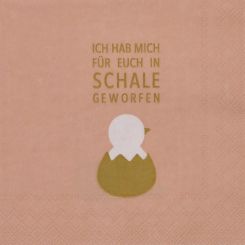 Räder Cocktailservietten 25x25cm In Schale geworfen (20Stk.) 