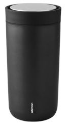 Stelton To Go Click 0,4 L Schwarz Metallic 