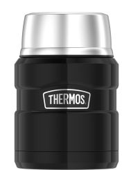 Thermos Isolierspeisegefäß Stainless King charcoal black pol 0,47l 