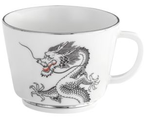 Meissen Espressoobertasse Form Vitruv Glücksdrache V 0,05 L 