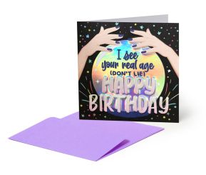 Legami Grußkarte klein Crystal 