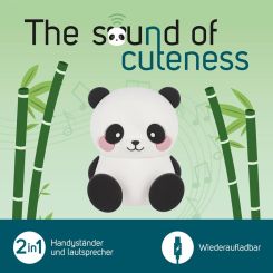 Legami Wireless- Speaker The Sound Of Cuteness Panda (Mit Halterung ) 