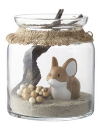 Leonardo Gonzales Dekoglas 13 cm mit Maus 