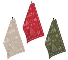 pad Geschirrtuch 3er Pack 50x70 cm 3er Pack Merries multi 100% Baumwolle 