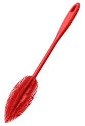 Kochblume Flaschenbürste 36 cm rot 