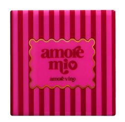 Gift Company Love tiles Untersetzer Motiv: Amore Mio rosa/rot 