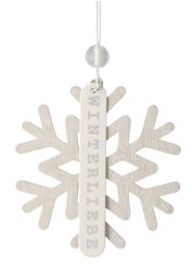 Räder Eisblumen Anhänger Winterliebe D.6cm 