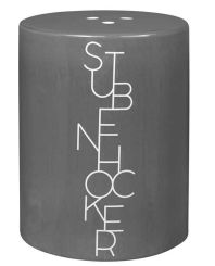 Räder Zuhause Porzellanhocker Stubenhocker H 43 cm Ø 33 cm 