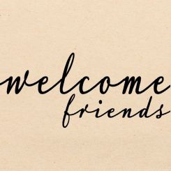 Paperproducts Design Servietten 33x33 cm Friends black 