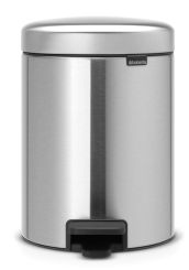 Brabantia Treteimer Newicon 5 L Matt Steel Fingerprint Proof 