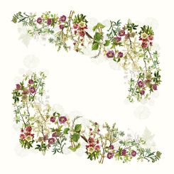 Garnier-Thiebaut Tischdecke Justine Naturel 155x260 cm 