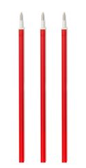 Legami Tinten-Ersatzpatrone rot für Gelstift (3 Stück) 