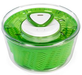 Zyliss Easy Spin Salat-Schleuder 26 cm groß grün 