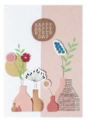 Räder Farbfreudekarte Happy Birthday 