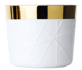 Sieger by Fürstenberg Champagnerbecher 1785/2 6038 Sip Of Gold White Woven 