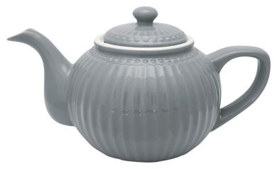 Greengate Teekanne Alice stone grey 
