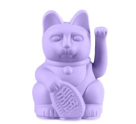 Donkey Winkekatze Mini Lucky Cat Lilac 
