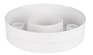 Räder Porzellankranz Stabkerzen Wunder kommen Ø 18,5 cm H 5 cm 