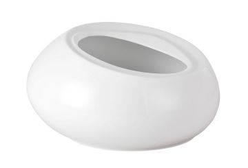 Rosenthal Selection Nendoo Weiss Vase Schale 10x21 cm 