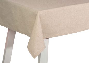 Pichler Tischdecke 130x170 cm Faro sand 90% CO 10% PES 
