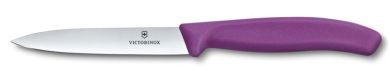 Victorinox Swiss Classic, Gemüsemesser, 10cm, Gerade, Mittelspitz, Violett 