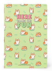 Legami Heft Quaderno medium liniert Corgi 