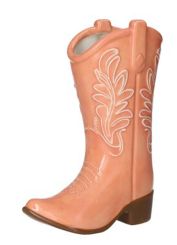 Gift Company Mignon Vase Cowboystiefel peach 