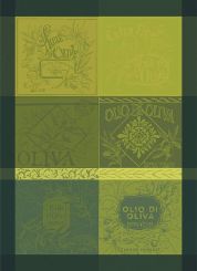 Garnier-Thiebaut Geschirrtuch Olive Vintage Vert 56x77 cm 