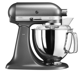 KitchenAid Artisan Küchenmaschine Medaillon Silber 4,8 L 5KSM175PSEMS 