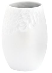 Meissen Vase, Faustkeilserie, Klein, Weiß, H 16 Cm 