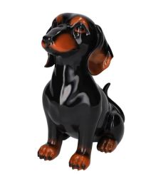 Gift Company Wildheads Dekofigur Dackel brown 