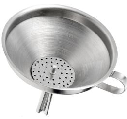 Westmark Flaschentrichter mit Sieb Edelstahl 