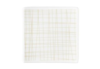 Rosenthal Selection Mesh Line Cream Teller quadratisch 9 flach 